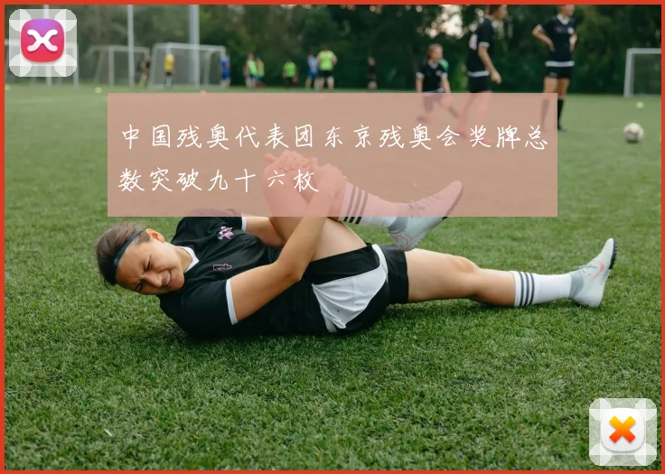 中国残奥代表团东京残奥会奖牌总数突破九十六枚